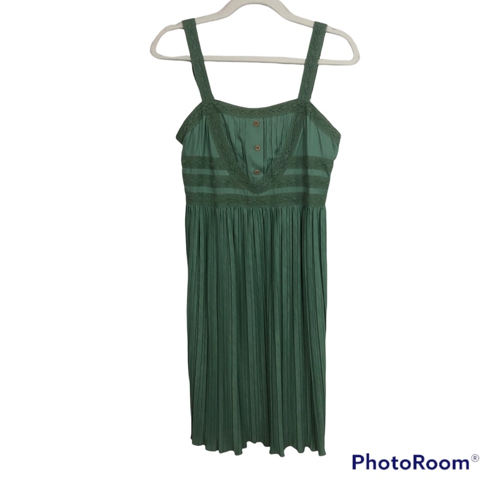 Matilda Jane Green Pleated Dress